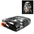 Plush Throw Blanket - Defiance - QUEEN BED 79x 95 - Special Edition Faux Fur Blanket For Beds, Sofa, Couch, Picnic, Camping(D010