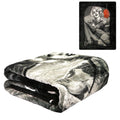 Plush Throw Blanket - Eye Candy - QUEEN BED 79x 95 - Special Edition Faux Fur Blanket For Beds, Sofa, Couch, Picnic, Camping(D01
