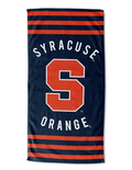 Syracuse OFFICIAL Collegiate Stripes Beach Towel(D0102HXV1ZW.)