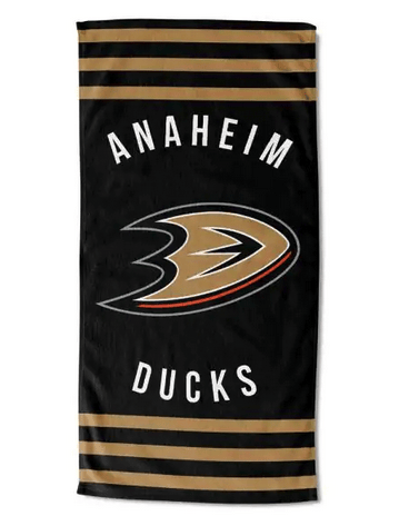 Ducks OFFICIAL Stripe Beach Towel(D0102HXV6KV.)