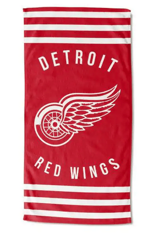 Red Wings OFFICIAL Stripe Beach Towel(D0102HXV6TU.)