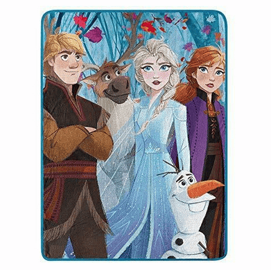 Disney Frozen 2 - Fall Foliage Licensed 46'X 60' Micro Raschel Throw By The Northwest Company(D0102Hxv6X7.)
