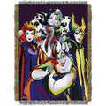 Villains  Villainous Group Licensed 48x 60 Woven Tapestry Throw by The Northwest Company(D0102HXVY5V.)