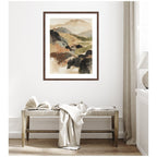 Framed Art Tonal Mountains II by Amy Lighthall