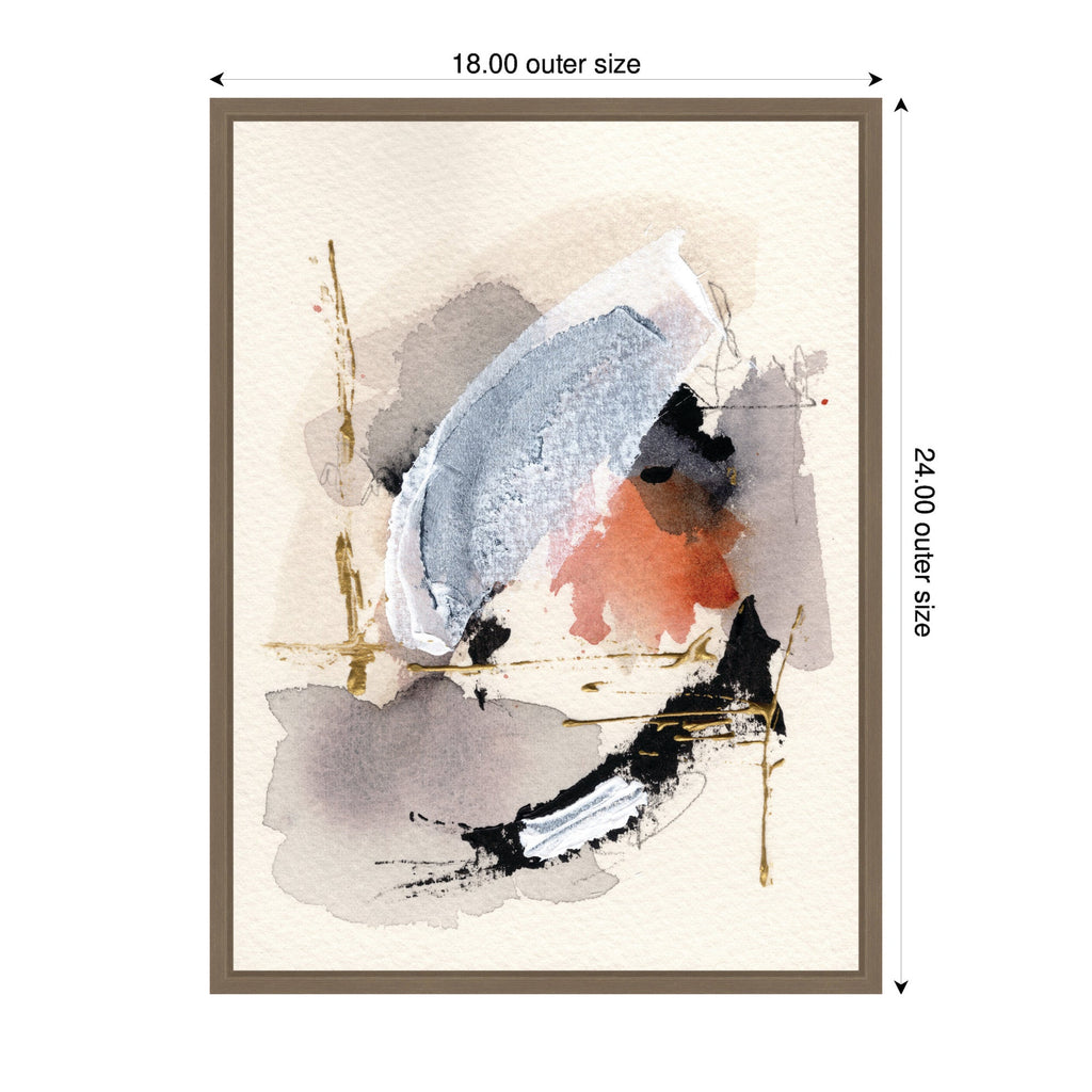 Sylvie Urban Wanderer 2 Framed Canvas by Xizhou Xie