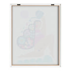 Blake Mid Century Modern Self Care Framed Printed Glass by Rachel Lee of My Dream Wall