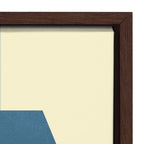 Sylvie Wine Framed Canvas by Amber Leaders Designs