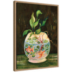 Goldfish Garden by Lucia Gianello Framed Canvas Wall Art Print