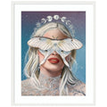 Moon Witch by Charlotte Brindley Framed Wall Art Print