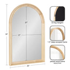 Hatherleigh Arch Wood Wall Mirror