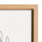 Sylvie Morning Coffee Hug Framed Canvas by Maggie Stephenson
