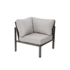 Walsh 4-Piece Aluminum Sectional Sofa Set