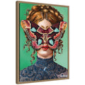 Forest Witch by Charlotte Brindley Framed Canvas Wall Art Print