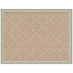 Pinboard Beige Lattice Pattern
