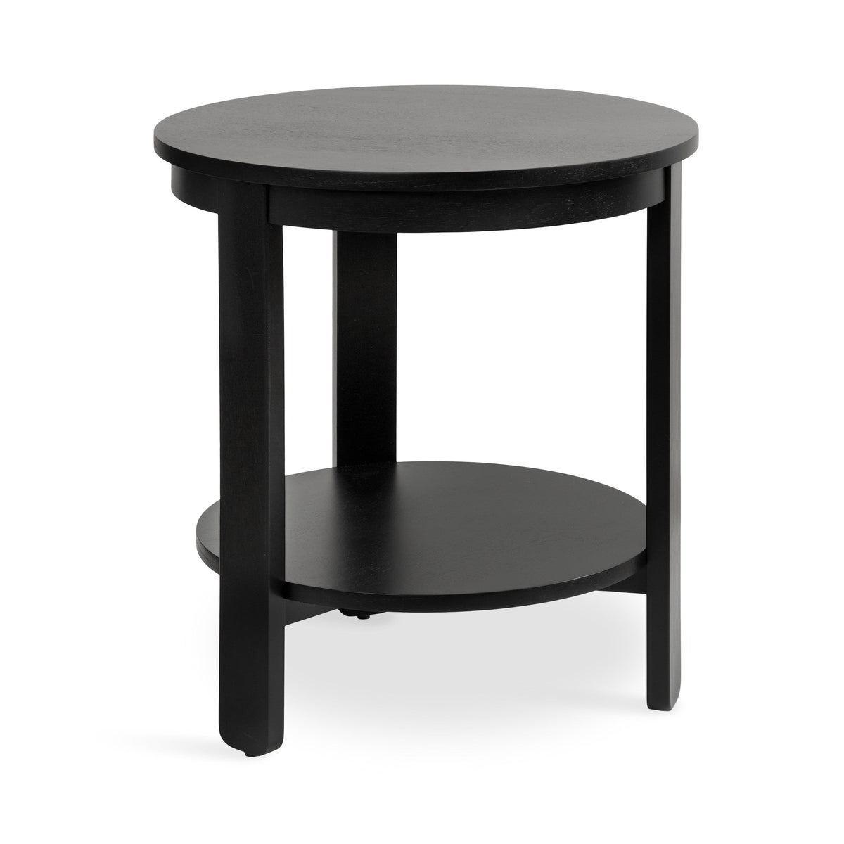 Foxford Round Wood Side Table