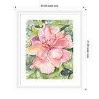 Framed Art Pink Hibiscus In Antigua by Patricia Shaw