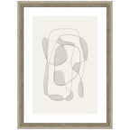 Minimalist Lines by Gabrielly Guedes Framed Wall Art Print