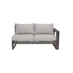 Walsh 4-Piece Aluminum Firepit Sofa Set
