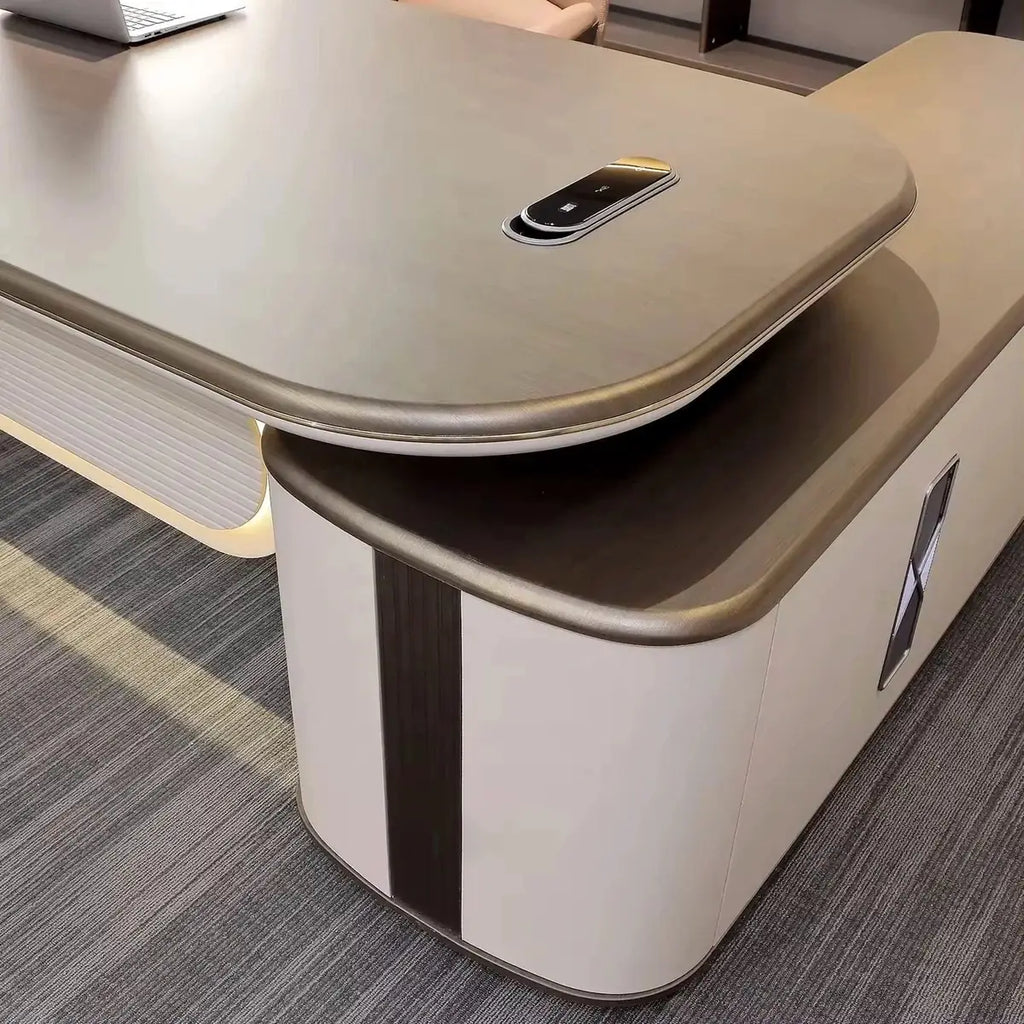 Secord · Modern L-Shaped Executive Desk