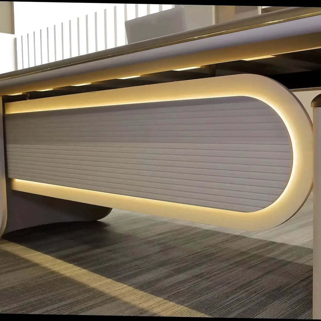Secord · Modern L-Shaped Executive Desk