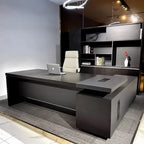 Danton · Modern L-Shaped Executive Desk