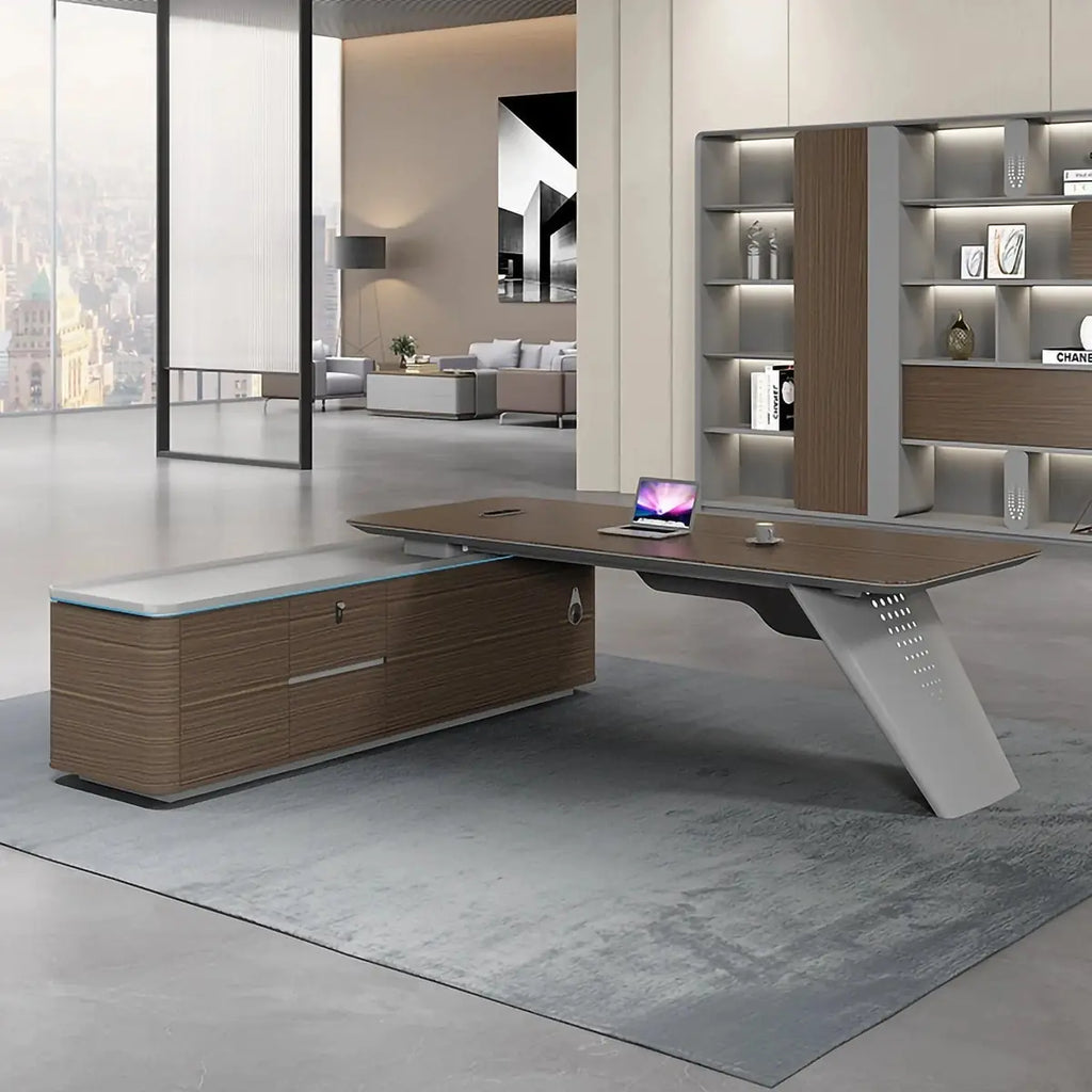 Aldiss · Modern Executive L-Shaped Desk