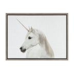 Sylvie Unicorn Framed Canvas by Simon Te of Tai Prints