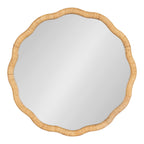 Rahfy Scallop Framed Wall Mirror
