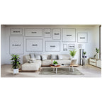 Abstract Fluid Movement by The Creative Bunch Studio Framed Canvas Wall Art Print