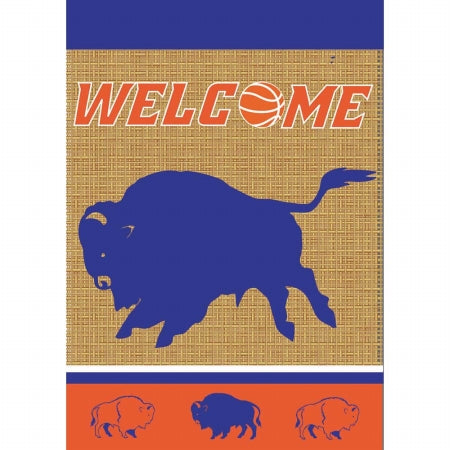 Jozie B 883 Blue Buffalo Flag  Large