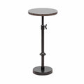 Engles Adjustable Marble Table and Plant Stand