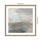 NC Wild Abstract by Nikki Chu Framed Wall Art Print