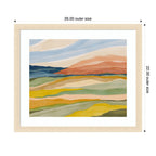 Framed Art Vibrant Rhythm by Nikita Jariwala