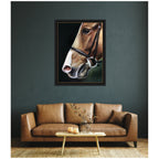 Chestnut Horse by Mary Sparrow Framed Wall Art Print