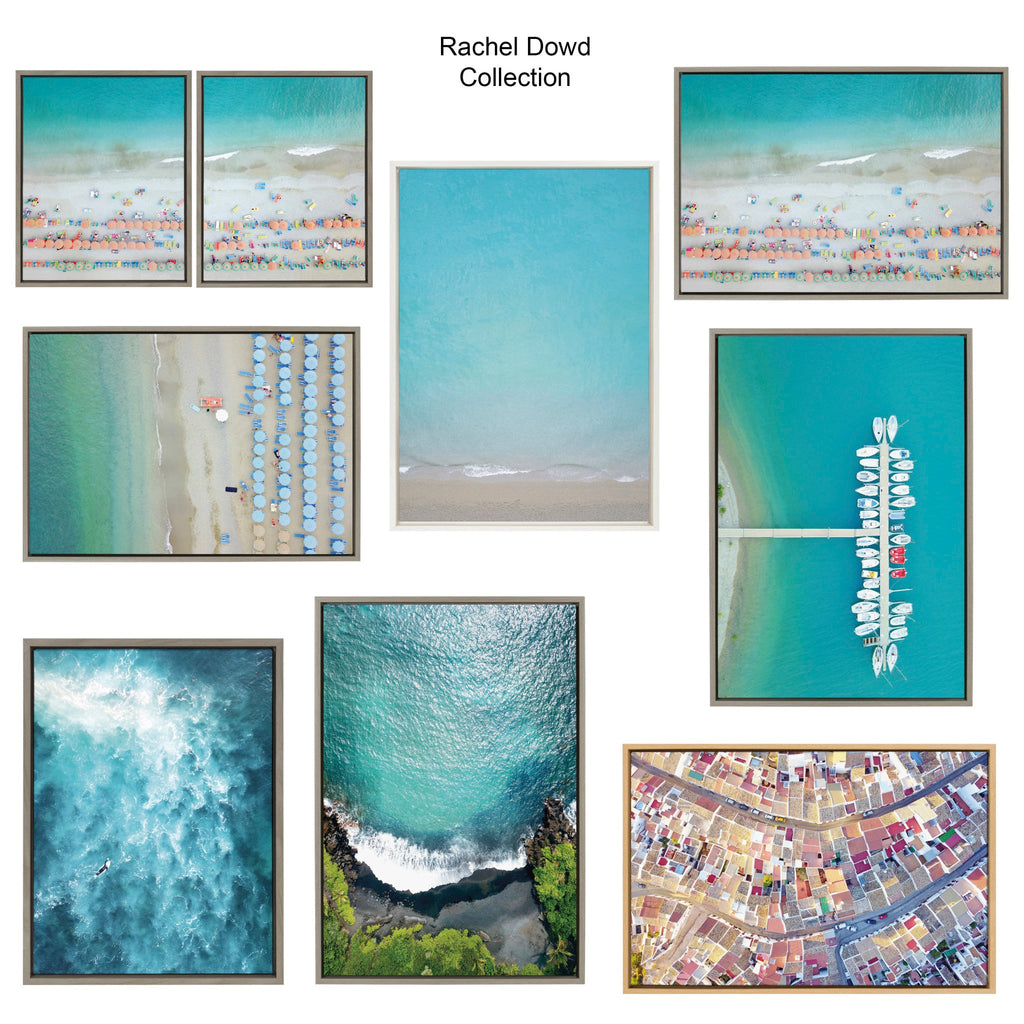 Sylvie Gorges du Verdon 2 Framed Canvas by Rachel Bolgov