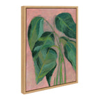 Sylvie Alocasia Framed Canvas by Nikita Jariwala