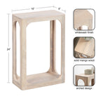 Dahl Wood Slim Side Table