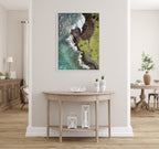 Sylvie Going back to Maui Framed Canvas by Rachel Bolgov