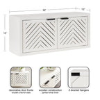Mezzeta Decorative Wood Wall Cabinet