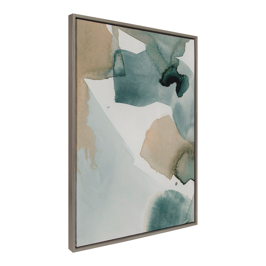 Sylvie Color Exploration I Framed Canvas by Amy Lighthall