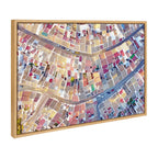 Sylvie Spain 4 Framed Canvas by Rachel Bolgov