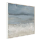 Sylvie The Blues Framed Canvas by Mary Sparrow