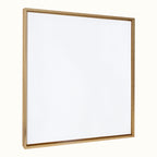 Sylvie Blank Framed Canvas 30x30