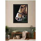 Chestnut Horse by Mary Sparrow Framed Wall Art Print