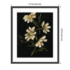Framed Art Moody Floral 4 by Annie Quigley