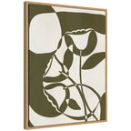Sylvie Bound by Beauty 9 Framed Canvas by Shatha Al Dafai