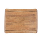 Loviisa Wood Ottoman and Vanity Stool