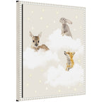 Sylvie Animal Clouds Framed Canvas by July Art Prints