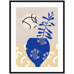 Pottery Poem No3 by Treechild Framed Wall Art Print
