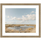 Framed Art Marshland by Crystal Lynn Collins